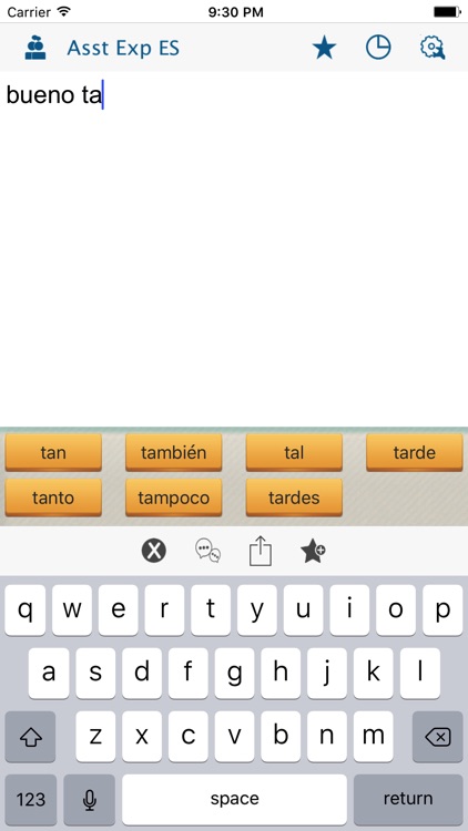 Assistive Express Spanish