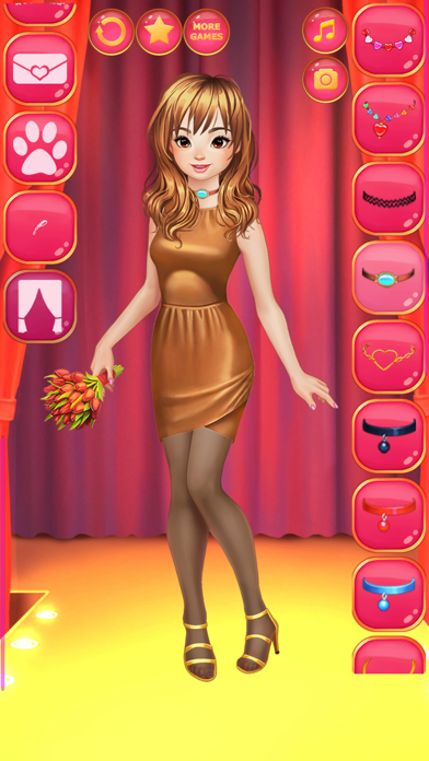 Screenshot #2 pour Jeux Habillage Fille de Amour