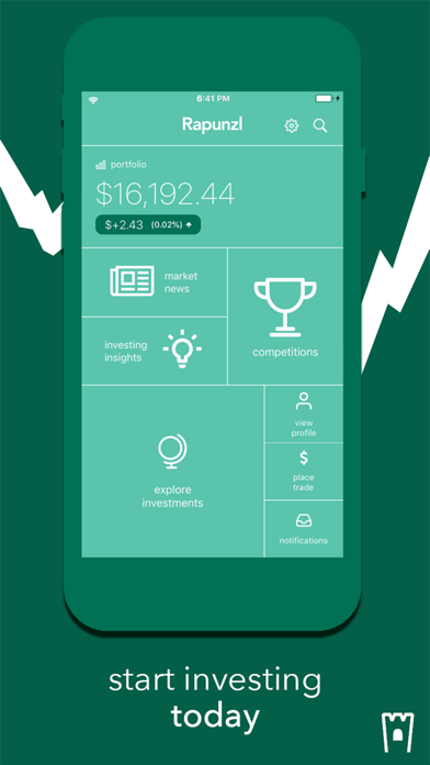 How to cancel & delete Rapunzl - Invest, Compete, Win from iphone & ipad 4
