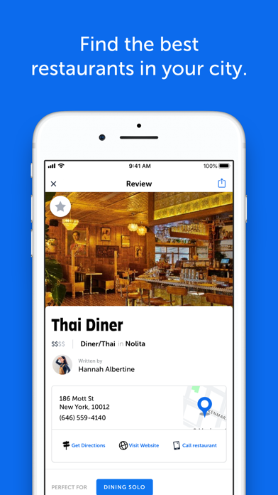 The Infatuation: Restaurant Reviews for New York, Los Angeles, San Francisco & Chicago screenshot