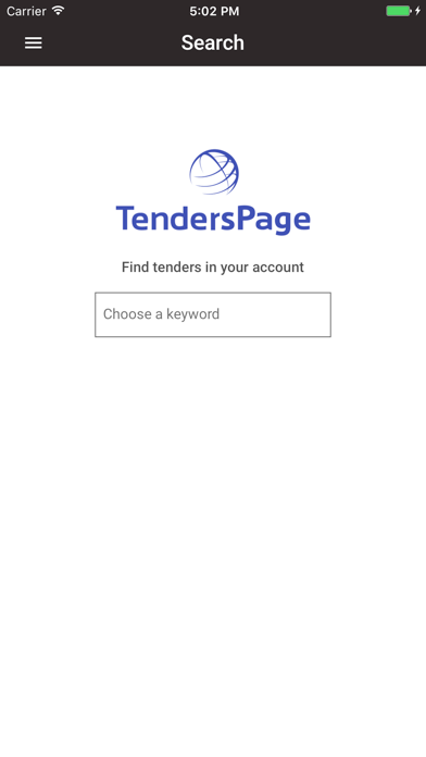 Screenshot #2 pour TendersPage