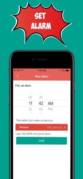 Game screenshot Scold Alarm: Fun Alarm Clock apk