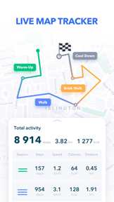 Walking Tracker by GetFit screenshot