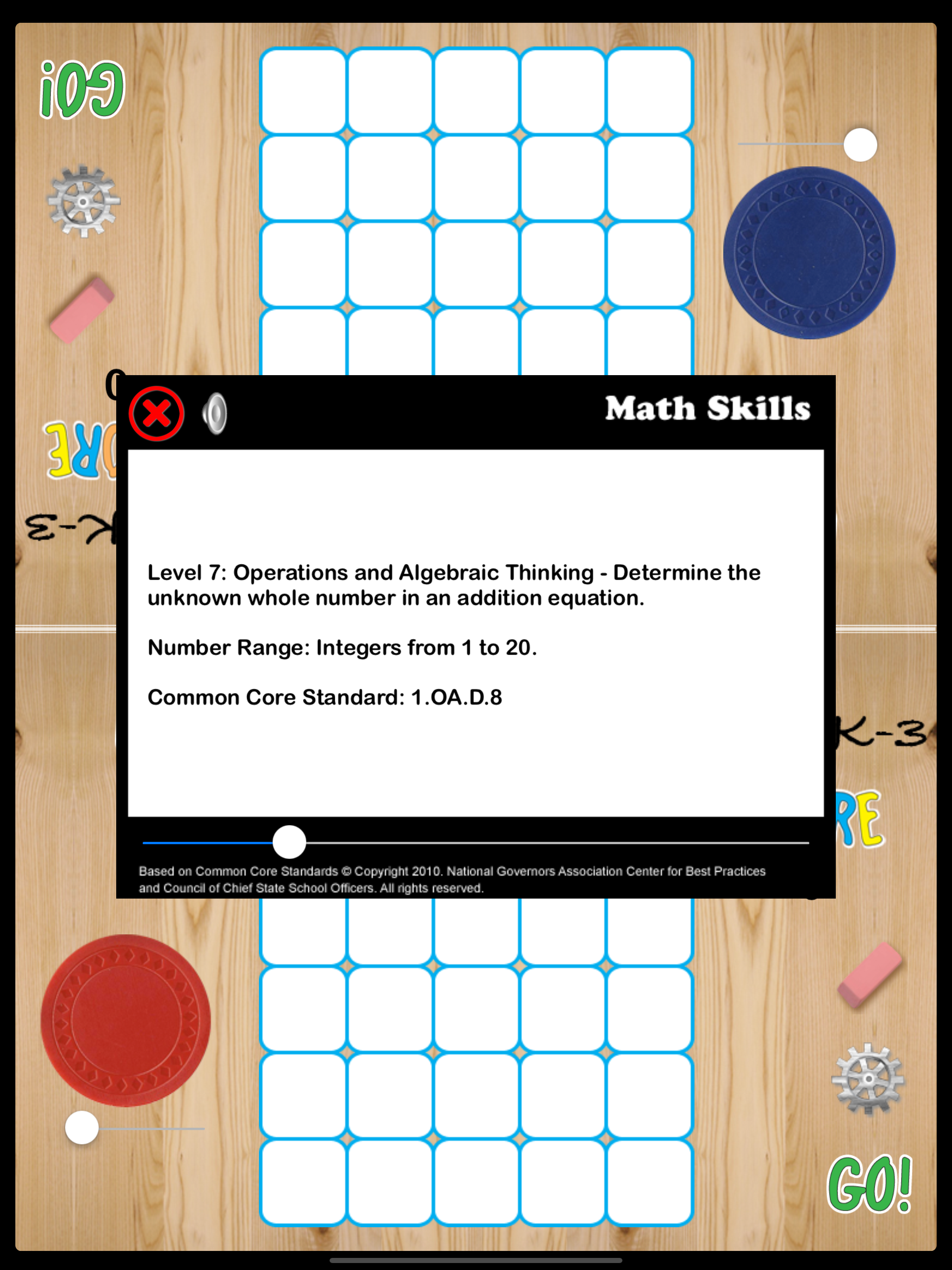 Math Bingo K-3 screenshot 3