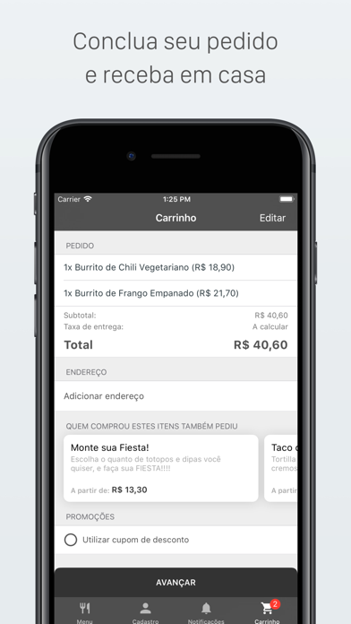 Screenshot #1 pour Mucho Mexicano Delivery