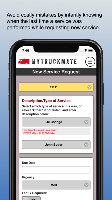 MyTruckMate Screenshot
