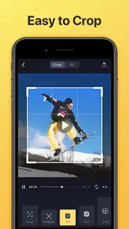 crop video - video cropper app iphone screenshot 1