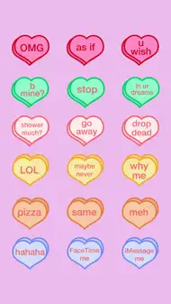 Tough Love Stickers iphone bilder 1