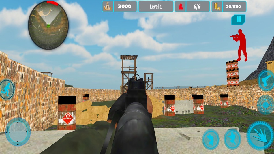 #5. Army Commando Shooting Games (iOS) 由: Muhammad Asif