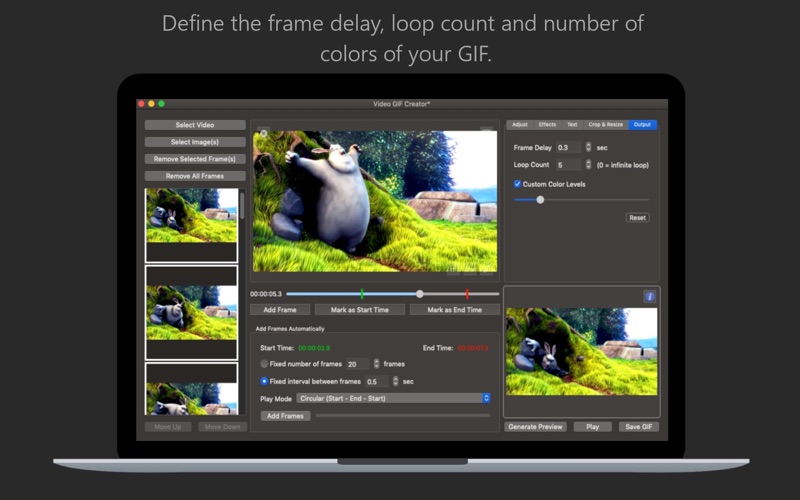 Video GIF Creator - GIF Maker DMG Cracked for Mac Free Download