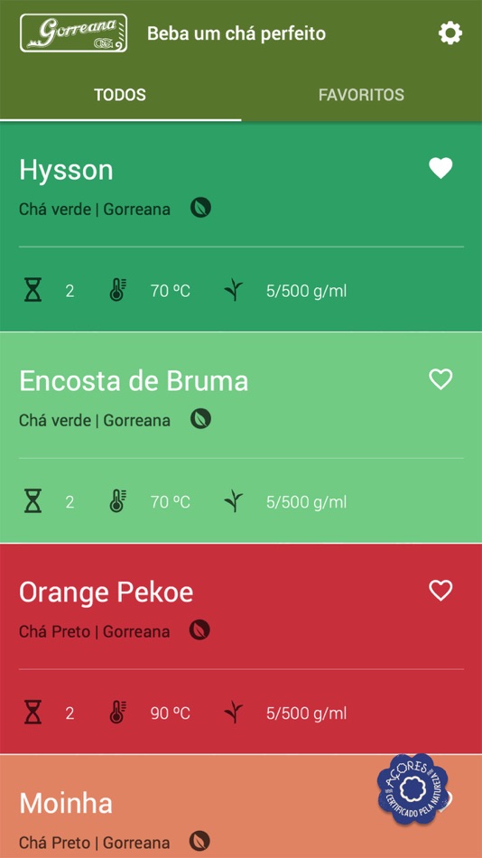 Tea Timer Gorreana - 1.21 - (iOS)