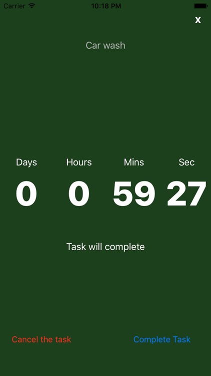 Task Countdown