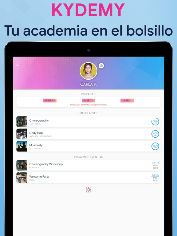 Kydemy iPad screenshot 1