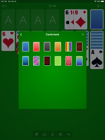 Solitaire The Game iPad screenshot