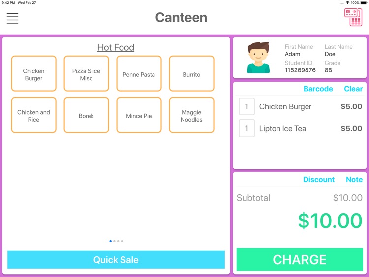 Myday Point of Sale (POS)