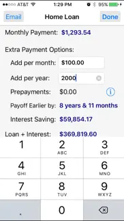 loan calculator pro iphone screenshot 1