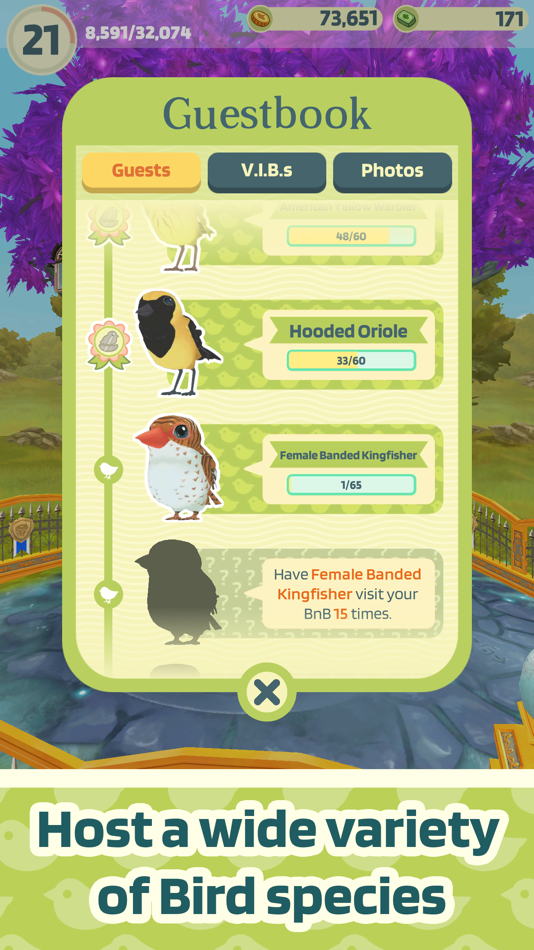 #2. Bird Bed & Breakfast (iOS) Bởi: Runaway