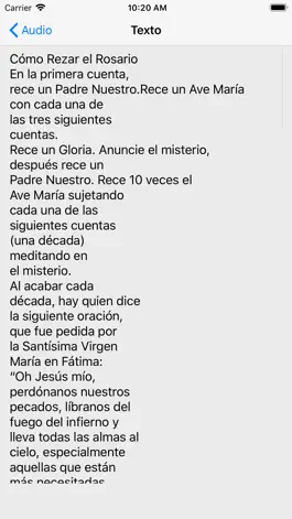 Game screenshot Rosário Santo Español hack