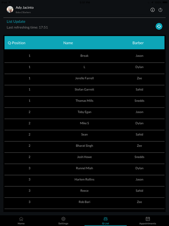 Screenshot #6 pour iQueueBarbers