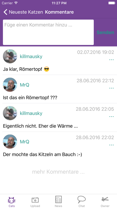 Felisz - Forum für Katzenfotos screenshot