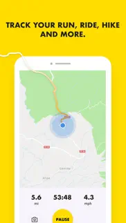 relive: run, ride, hike & walk iphone screenshot 2