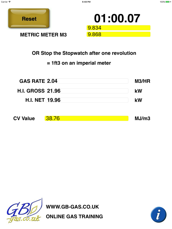 GB Gas Rate Calculatorのおすすめ画像4