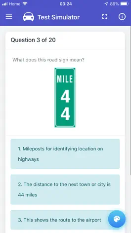 Game screenshot New York Driving Test apk