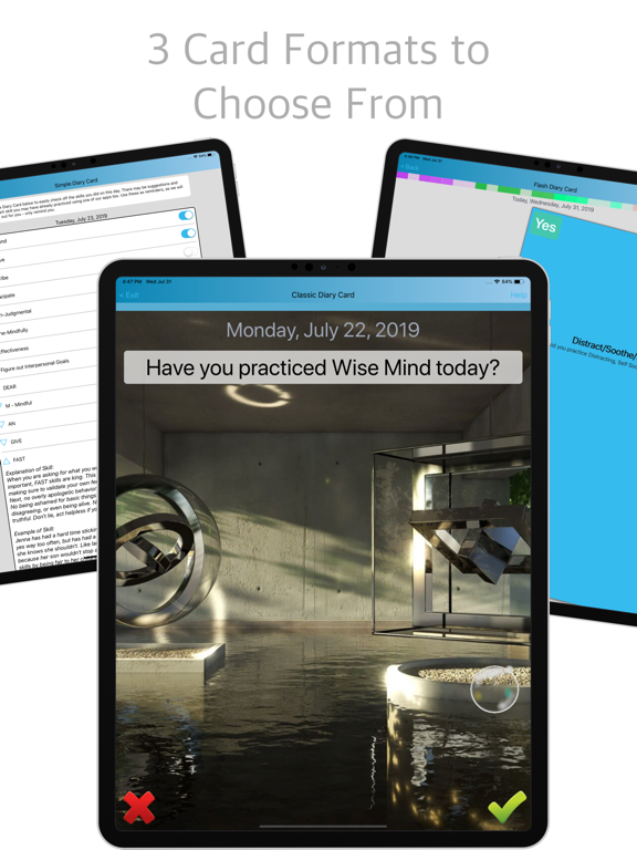 Screenshot #6 pour Simple DBT Skills Diary Card