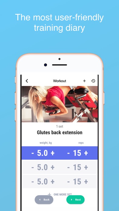 FitGod - Best Workout Log App Screenshot
