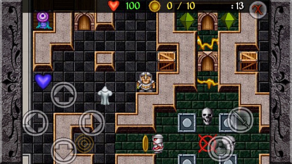 #1. Dungeoned (iOS) 由: Redshift