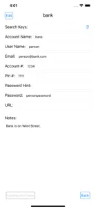 Simple Password Protector screenshot #1 for iPhone