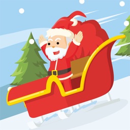 Santa Ski: Collect Gift