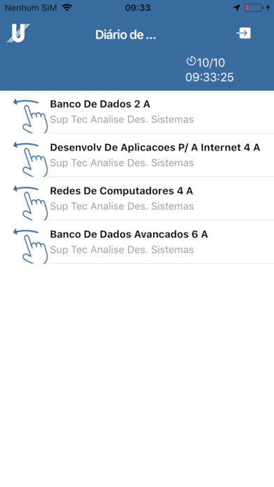 App Professor - Unimar Screenshot