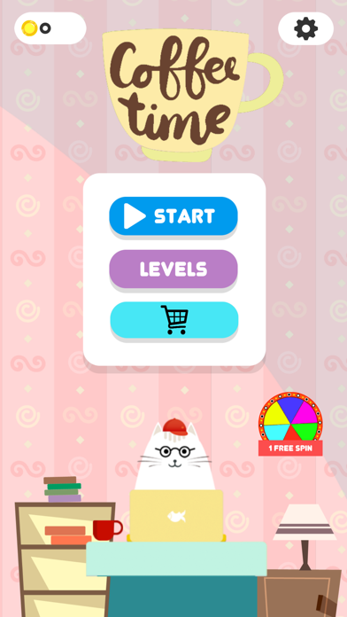 Screenshot #1 pour Coffee Time Cat