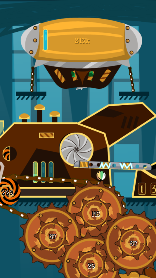 #2. Steampunk Idle Spinner Factory (iOS) 由: Alexey Izvalov