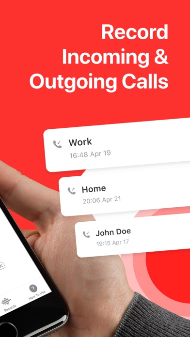 RECtime Call Recorder App screenshot 2