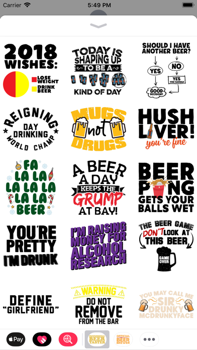 How to cancel & delete Funny Beer Stickers from iphone & ipad 3