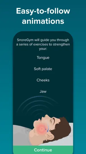 SnoreGym : Reduce Your Snoring screenshot 2