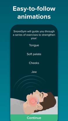 SnoreGym : Reduce Your Snoring screenshot 2