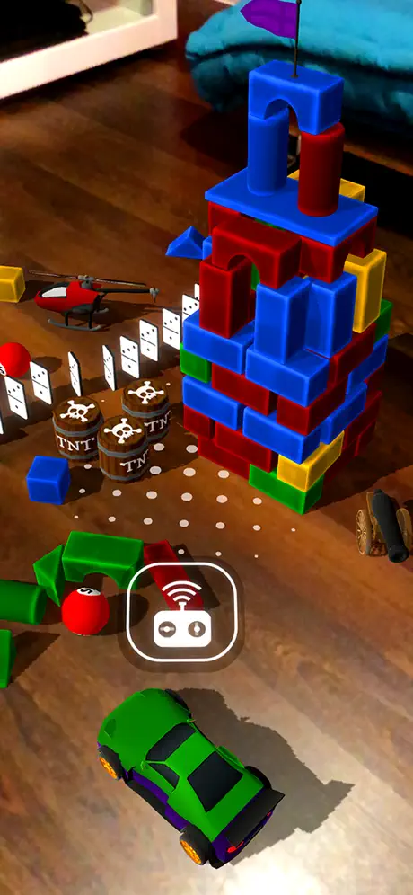 Playground AR: Physics Sandbox AR 积木应用截图