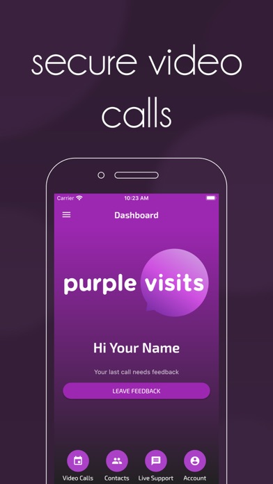 Screenshot #1 pour Purple Visits