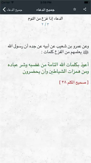 Jami Sahih Al Adkaar screenshot 4