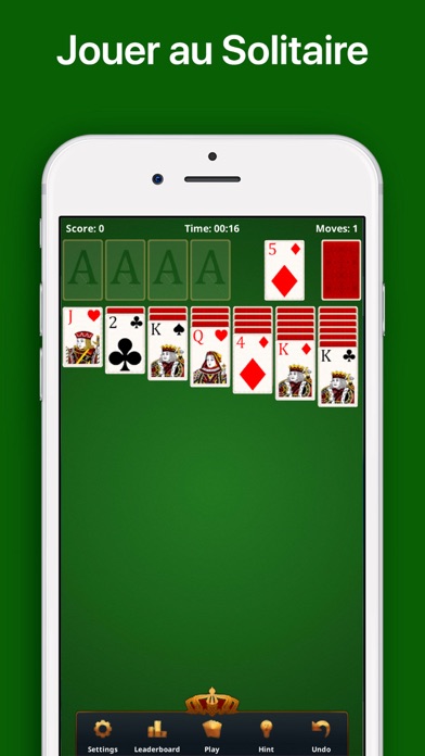 Screenshot #1 pour Solitaire Classique - Patience