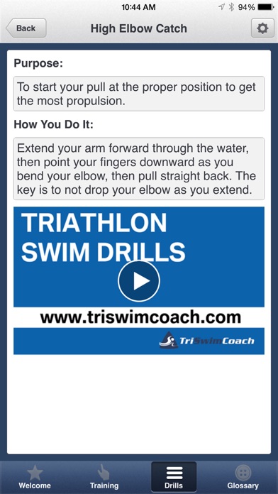 Tri Swim Coach Screenshot