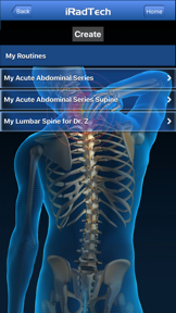 iRadTech screenshot