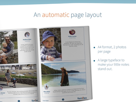 Famileo: Your family newspaper iPad screenshot 5 - Social Networking app