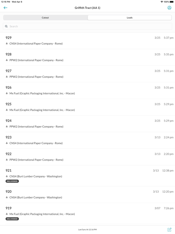 TRACT – Loader & Driver App iPad screenshot 3 - Business app