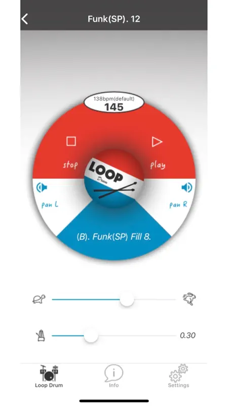Loop Drum - メトロノーム ドラム ループ マシン screenshot 8 of 8
