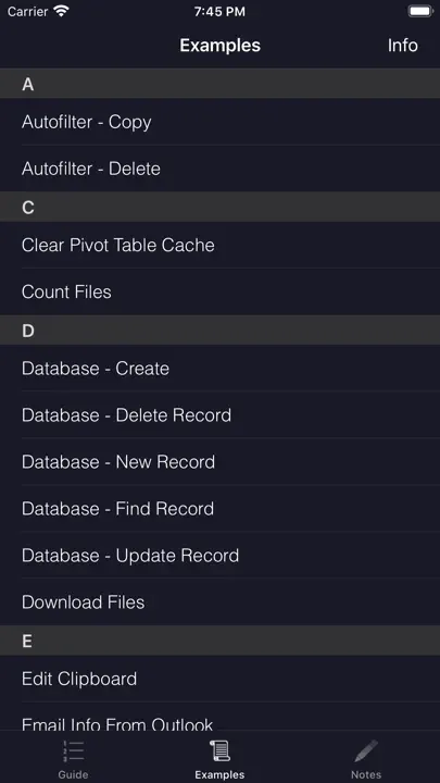 VBA Guide For Excel iPhone Ekran Görüntüsü 4