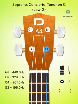 Captura 3 Afinador de Ukulele Basic iphone